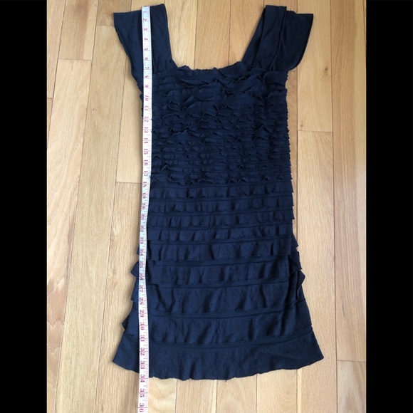 M.J.J.P Mini Stretchy Black Dress Sz S - Picture 6 of 9